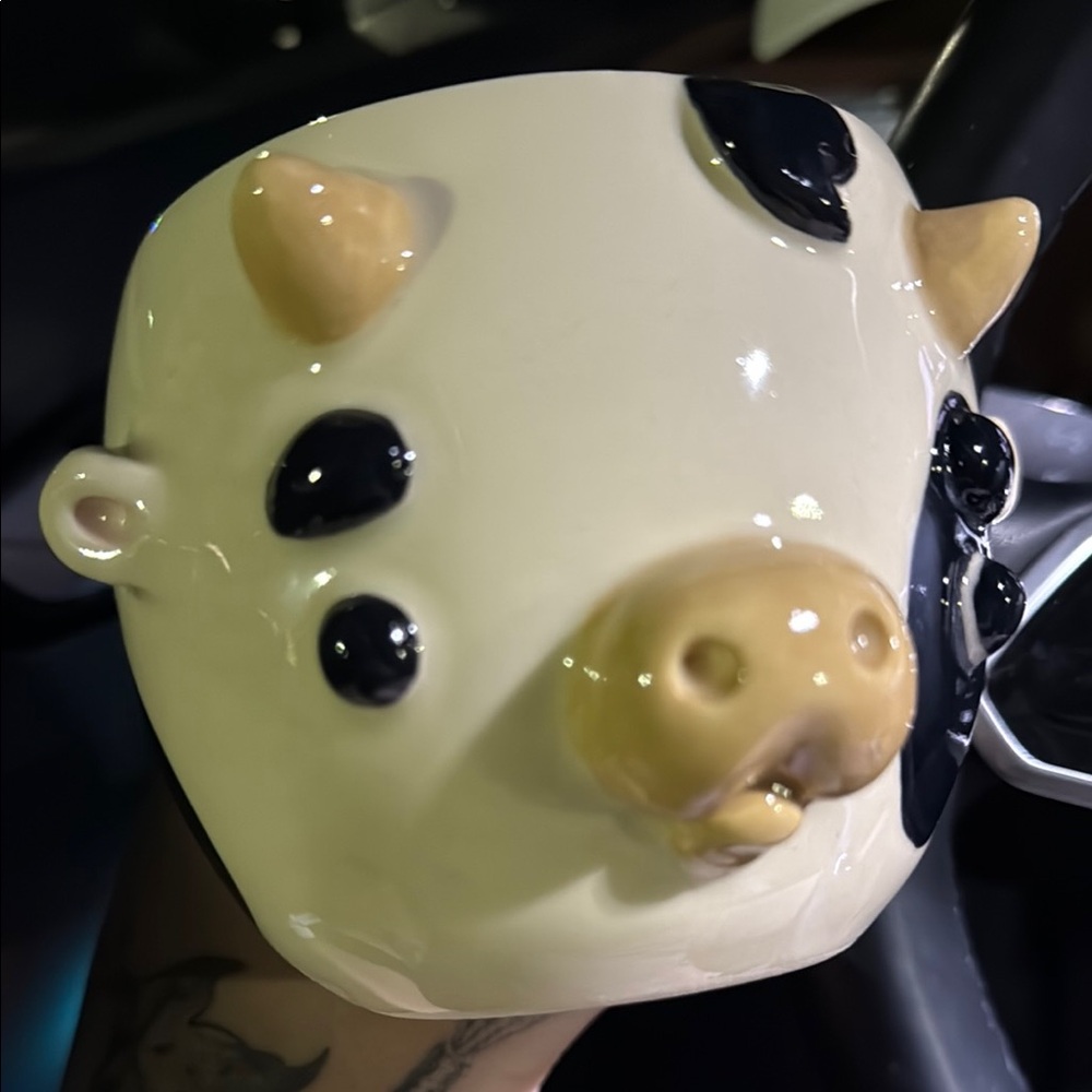 Salty Sea Dog Now Retired Design- Cow Face Ceramic Mug